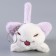 Soft toy "cat" on a key fob, 13 cm, color mix