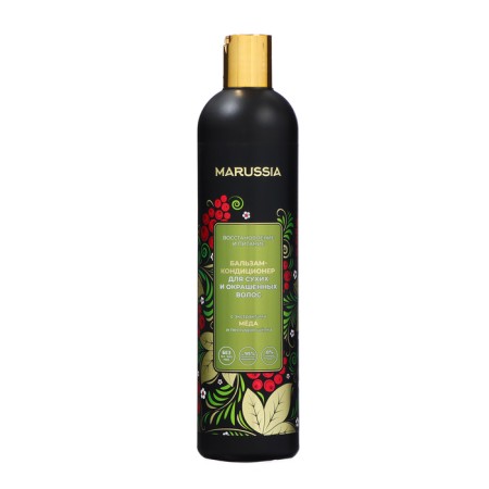 Marussia Balm Container for dry and dyed hair "Restoration and Nutrition", 400 ml 103833