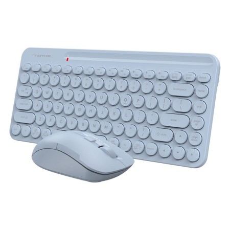 Keyboard + Mouse A4Tech FSTYLER FG3200 Air Claw: Blue Mouse: Blue USB Wireless Slim Mul 103388-3