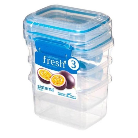 Sistema containers set, 400 ml x 3 pcs.