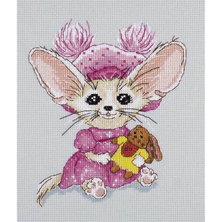 Set for embroidery "Baby Fanya" 17 × 20 cm