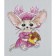 Set for embroidery "Baby Fanya" 17 × 20 cm