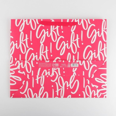 Gift Laminated horizontal package, packaging, “Gift”, XL 40 x 49 x 19 cm-4