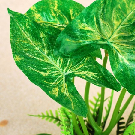 Artificial aquarium plant, 11.5 x 11.5 x 14.5 cm-2