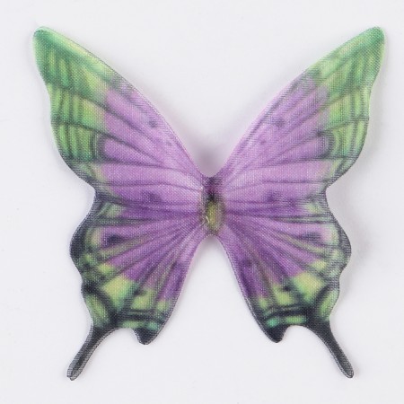 Decor for creativity "Butterfly Khokhlatka", two -layer, set of 12 pcs., Size 1 pc. - 5 × 5 cm-3