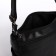 Female bag on one shoulder, on a zipper, black color