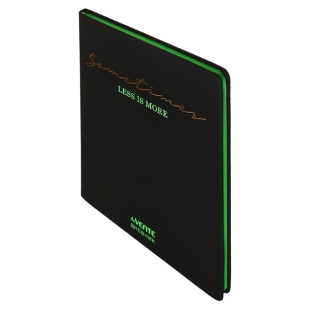 Universal diary for grade 1-11, solid cover, artificial leather, foil embossing, liesse, 80 g/m2-1