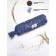 Orthopedic pillow with a bunch of buckwheat Healthy Roll "Foxes", size 30x8 cm