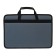 Folder with handles Textile, A4, 365 x 260 x 50 mm, 1C13 "LUGA", frame, gray