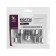 Secret Bolt M12X1.25, L = 48, H = 25, cone, 4pcs+1 key, chrome, JN-613