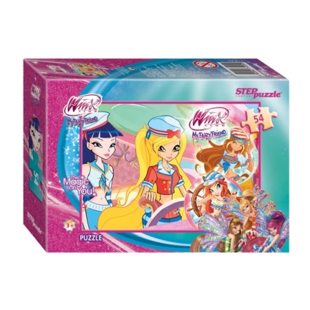 Winx puzzles, 54 elements, mix-7