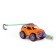Car-car "Legionnaire" with a handle, color orange