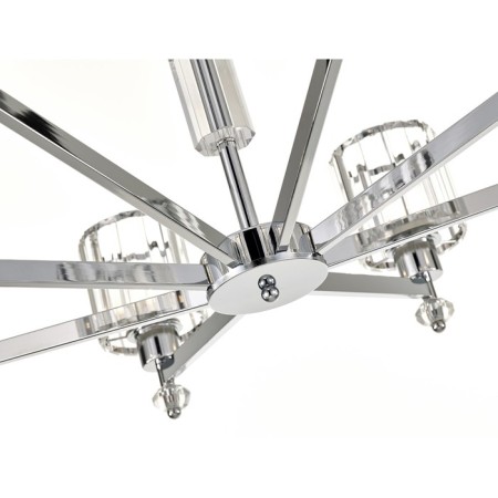 Lamp with a universal mount 8x60W E27, size 84x84x37/90 cm-2