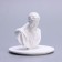 Candle in concrete Aromatic "Michelangelo", 13x7 cm, blue bells, soy wax, 160 g