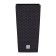 Kashpo Rato Square, 2 subjects: internal and outer capacitance, 21 and 49 l, black color