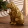 Souvenir "Bear with a teddy bear" aluminum 28 cm
