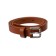 Artificial leather belt for girls, size 85 cm