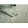 A set with a blanket "Roxalan", size 160x220 cm, 50x70 cm, olive color