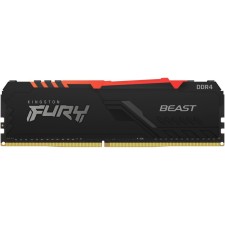 Память DDR4 16GB 3200MHz Kingston KF432C16BB12A/16 Fury Beast RGB RTL Gaming PC4-25600 CL16   106500