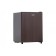 Refrigerator Olto RF-070, single-chamber, class A+, 70 l, brown