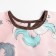 Apron Children's Ethel "Unicorn", col. pink, height 90-105 cm