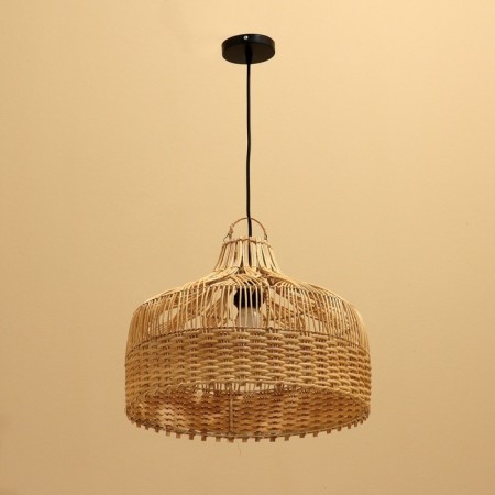 Ceiling Lamp from the rattan "Ju" 1x120W, E27, 42x42x32 cm-1