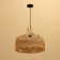 Ceiling Lamp from the rattan "Ju" 1x120W, E27, 42x42x32 cm