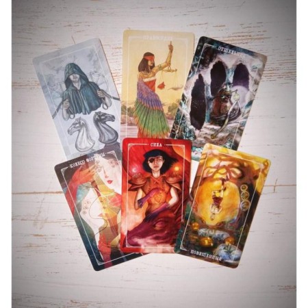 OSTARA TAROT. Tarot Ostara (78 cards and guide guides in gift design). Applejon M.-7