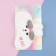 Sleep mask "oh everything", white color