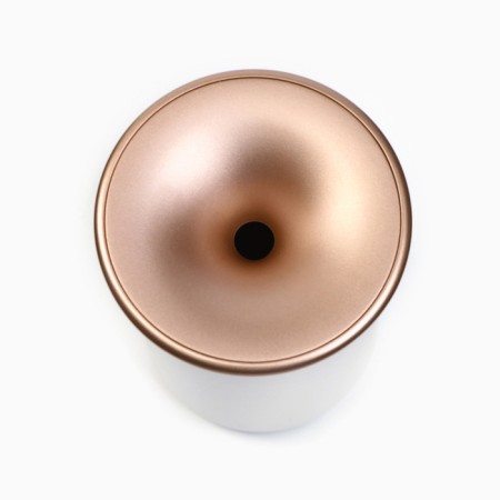 Ash for sticks is universal, stainless steel, 11 x 6.7 cm, white-pink-2