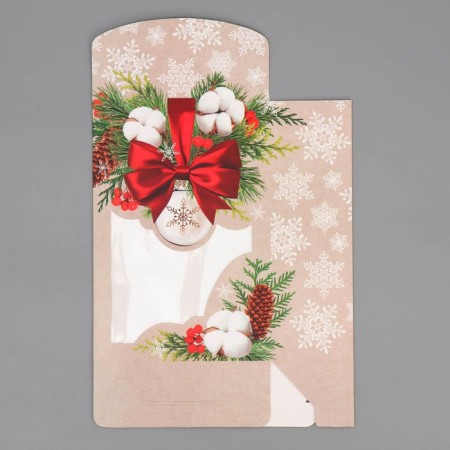 Folding box "Cotton", 15 x 7 x 22 cm, new year-7