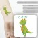 Tattoo on the body color "Dinosaurus rrr!" 6x6 cm