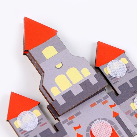 Board Velcro game "Castle"-4