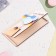 Wooden envelope "On Birthday!" Bear, Rainbow, 8.3 × 17 cm