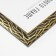 Photo frame plastic 15x20 cm "roots" black with gold 24x19 cm
