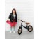 Two -wheeled jacket Amarobbaby Road Racer, black color