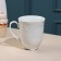 Rococo mug, 300 ml, porcelain