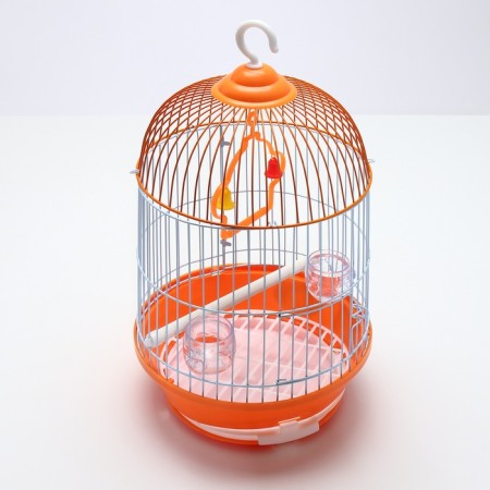Cell for birds Kound equipped BD-4/2, 23.5 x 33 cm, orange (packing 20 pcs)-2
