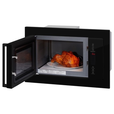 Microwave oven Hiberg VM 8505 b, built -in, 900 watts, 25 l, black color black-3