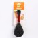 Bruste-calculating two-sided, 17.5 x 6.5 cm, non-slip pen, black-red