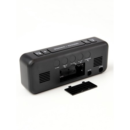 Electronic desktop watches, with an alarm clock, vibration, from USB, 2 AA batteries-2