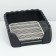 Tuel for dogs with high sides and a removable mesh 52x45x16 cm, black