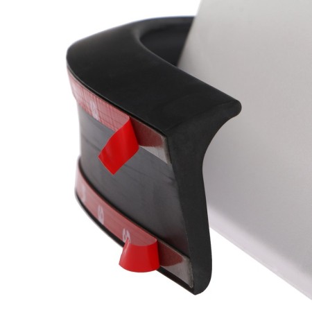 Car spoiler, 4.5 × 150 cm, black-2