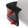 Car spoiler, 4.5 × 150 cm, black
