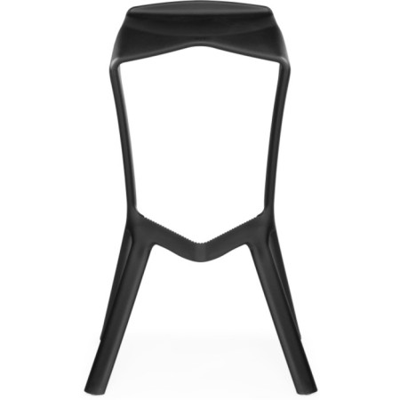 MAGAM chair MEGA plastic, black 50x43x80 cm-1