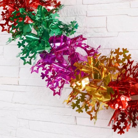 Stretching "Star and snowflakes in a circle" D-27 cm 220 cm-1