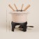 Fondu cast iron with enameled coating SL Home, D = 17 cm, h = 10 cm, pink color
