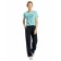 Female trousers, size 42, dark blue color