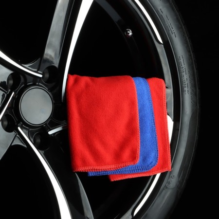 A car washing rag, Grand Caratt, microfiber, 180 g/m², 25 × 25 cm, set 3 pcs
