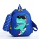 Baby backpack with a pencil case, lightning department, blue color